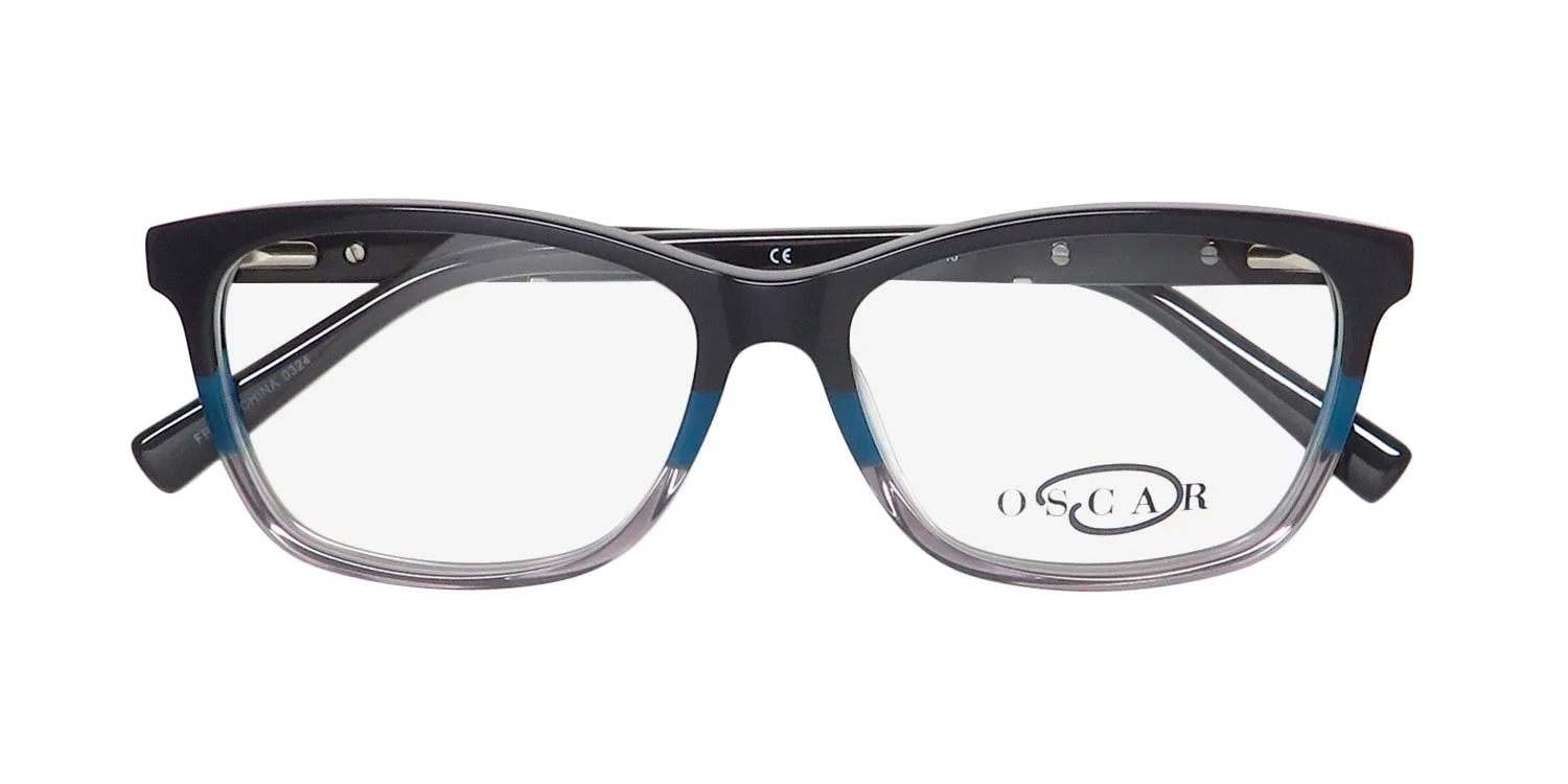 Oscar de la Renta Osl 474 414 Eyeglasses Navy Gradient 53mm 2