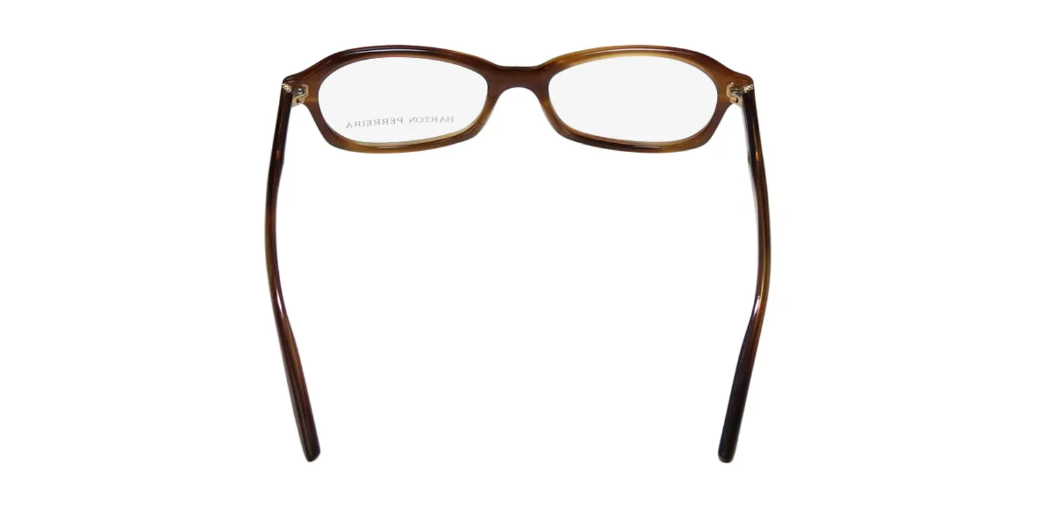 Barton Perreira Raynette umt/gol Eyeglasses Amber Brown 51mm 5