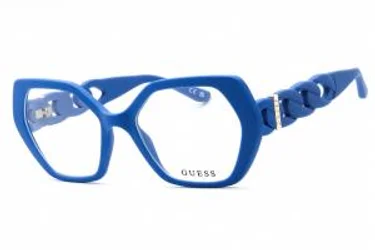 Guess GU50116 091 Eyeglasses Matte Blue 53mm