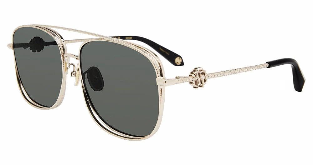 Roberto Cavalli SRC059M 0594 Sunglasses Light Gold 59mm Women
