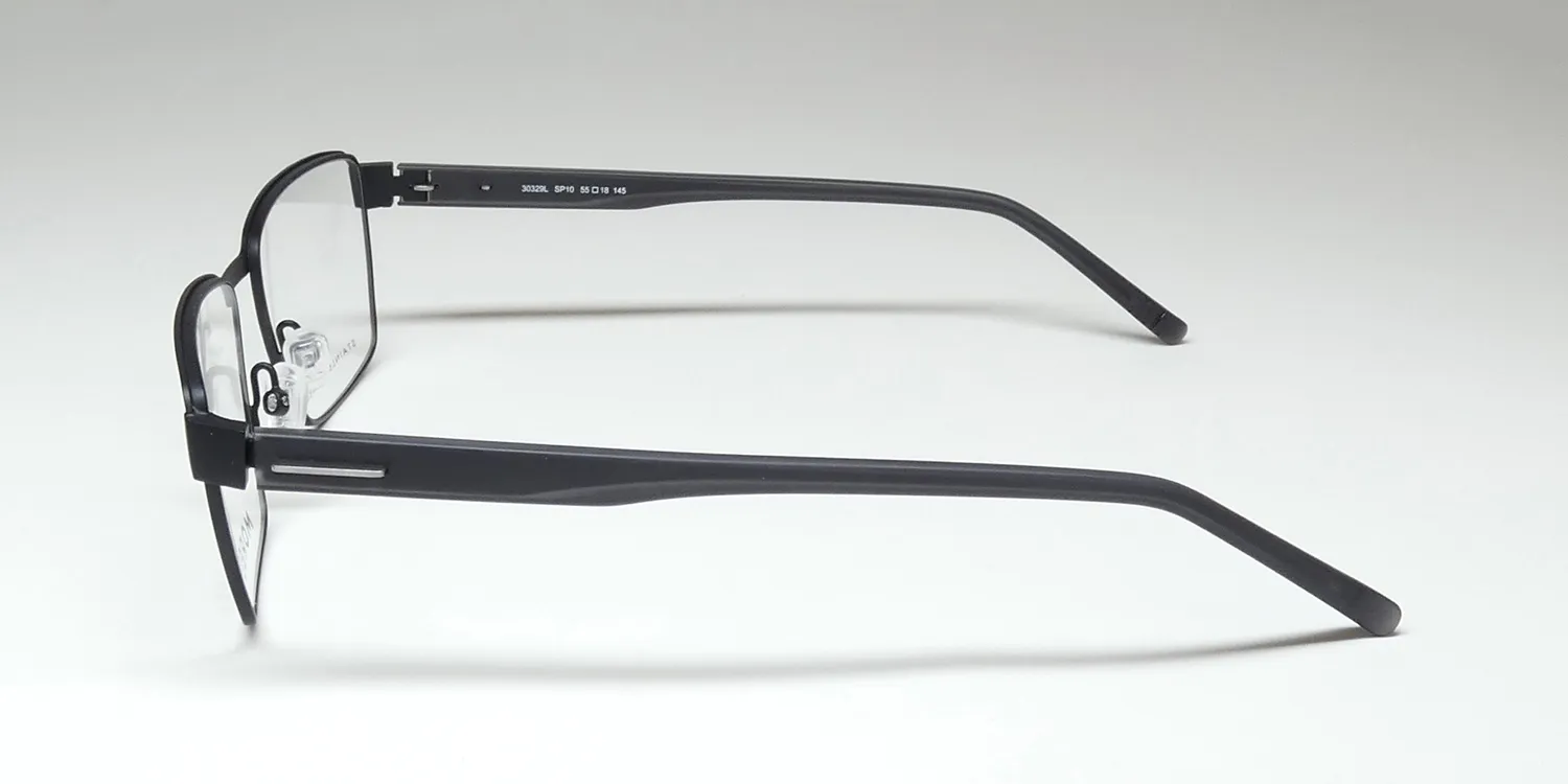 Morel Lightec 30329l sp10 Eyeglasses Matte Black 55mm 4