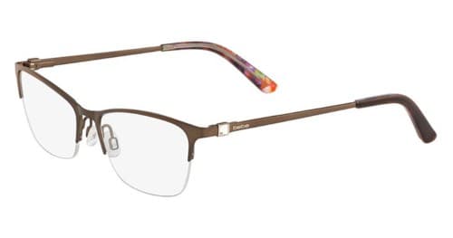 Bebe RELEVANT BB5119 210 TOPAZ Eyeglasses Brown 52mm Women
