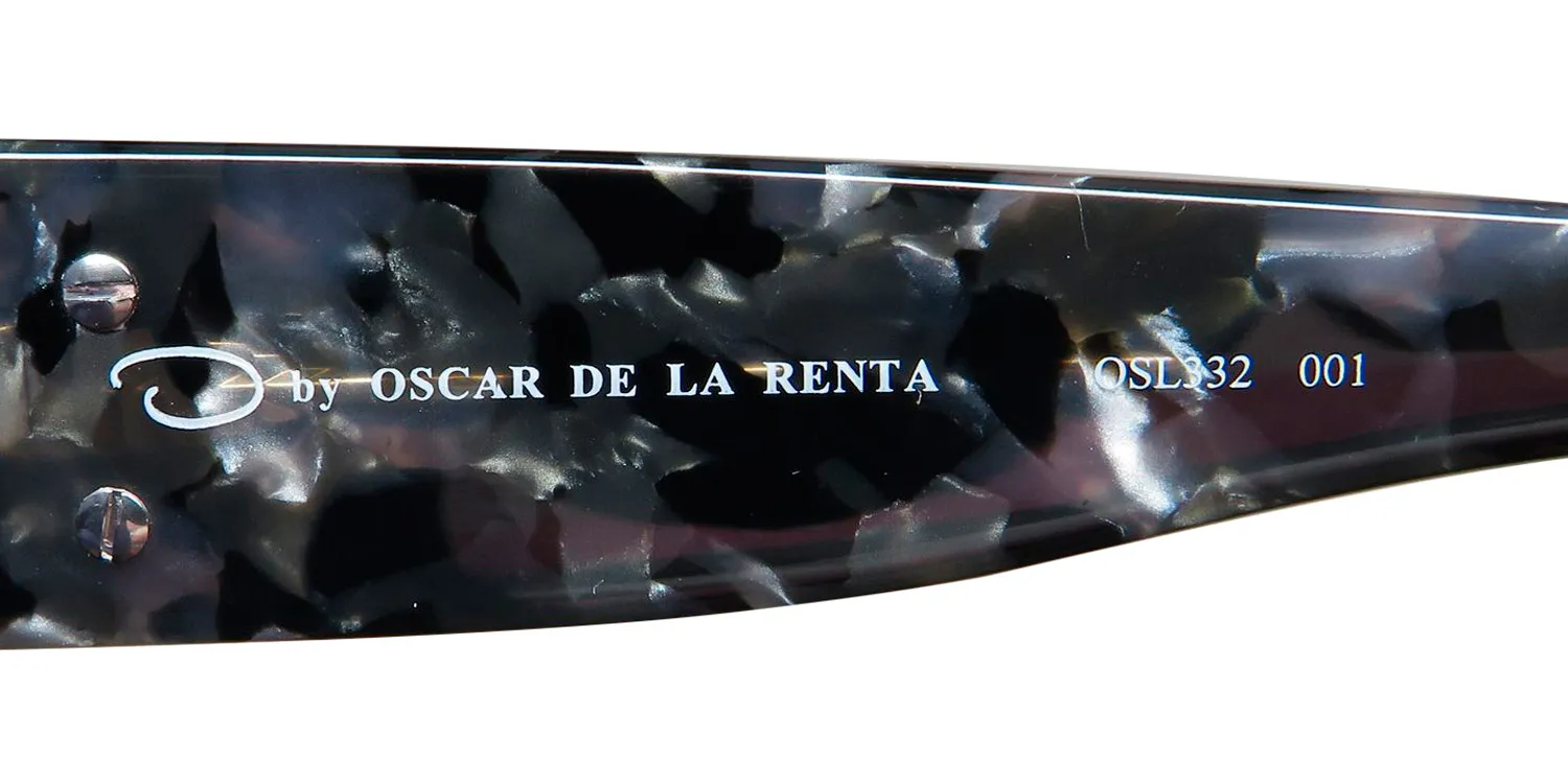 Oscar de la Renta Osl 332 001 Eyeglasses Shiny Black 51mm 7