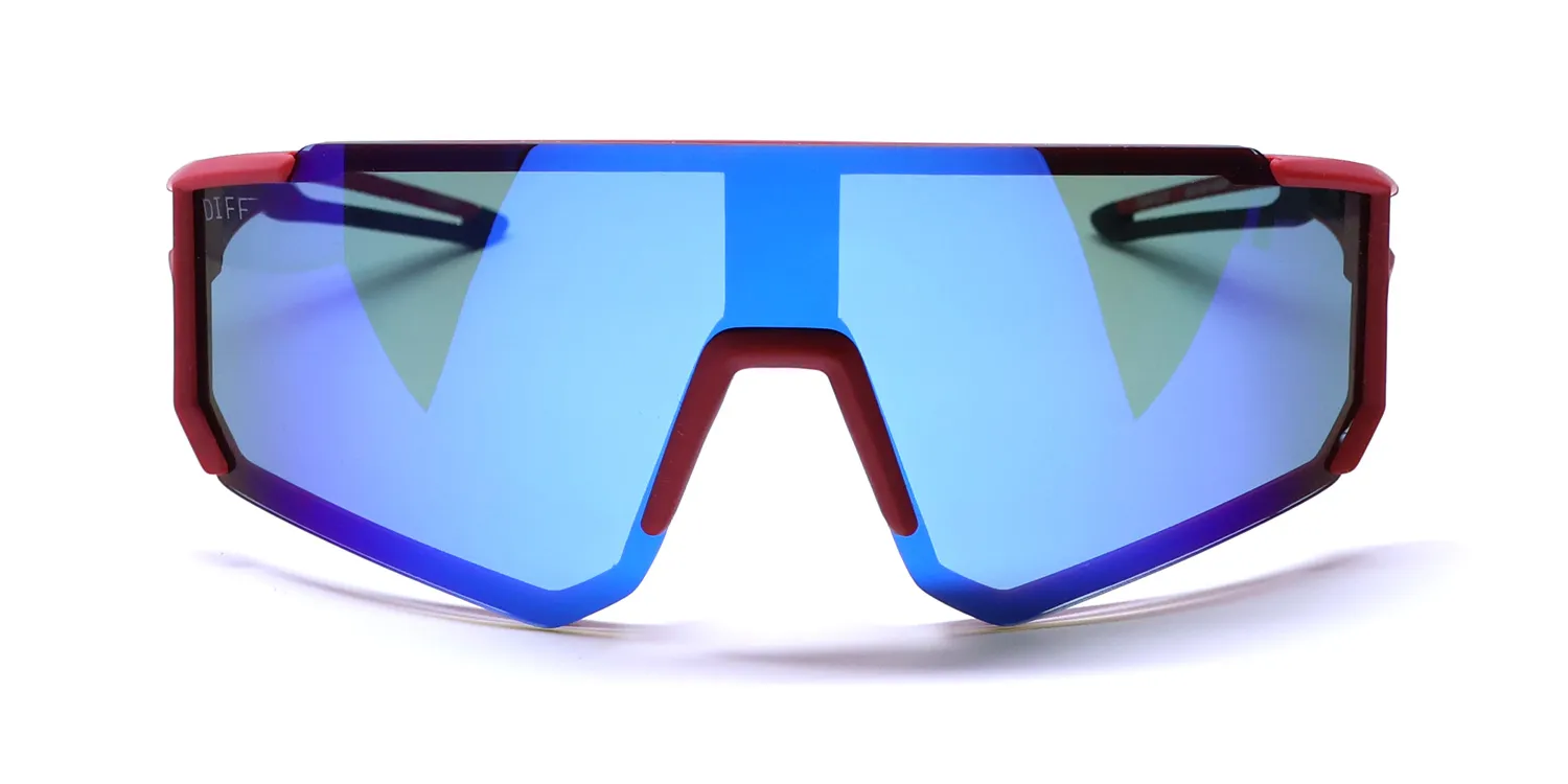 Diff 0615 Team Suit Guardians Of The Galaxy rdbup Sunglasses Red 99mm Unisex 3