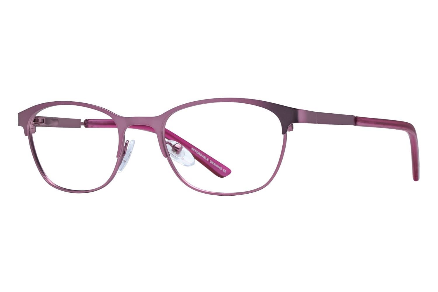 Affordable Designs NOELLE PINK Eyeglasses Pink 46mm Unisex