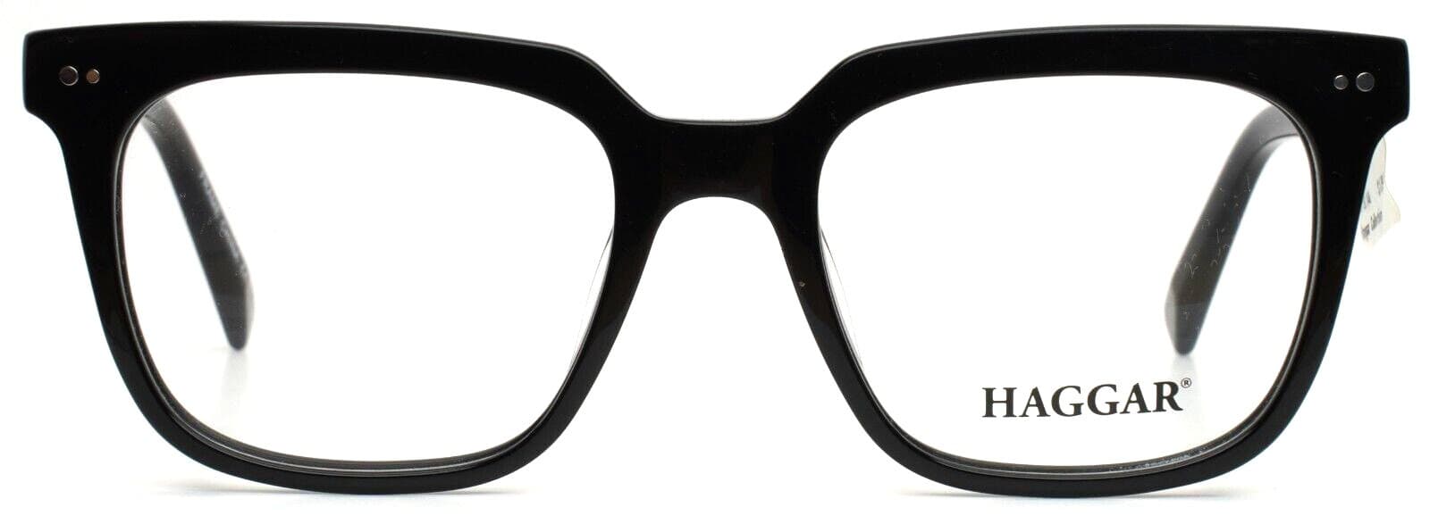 Haggar H290 EBONY Eyeglasses Black 51mm Men 8