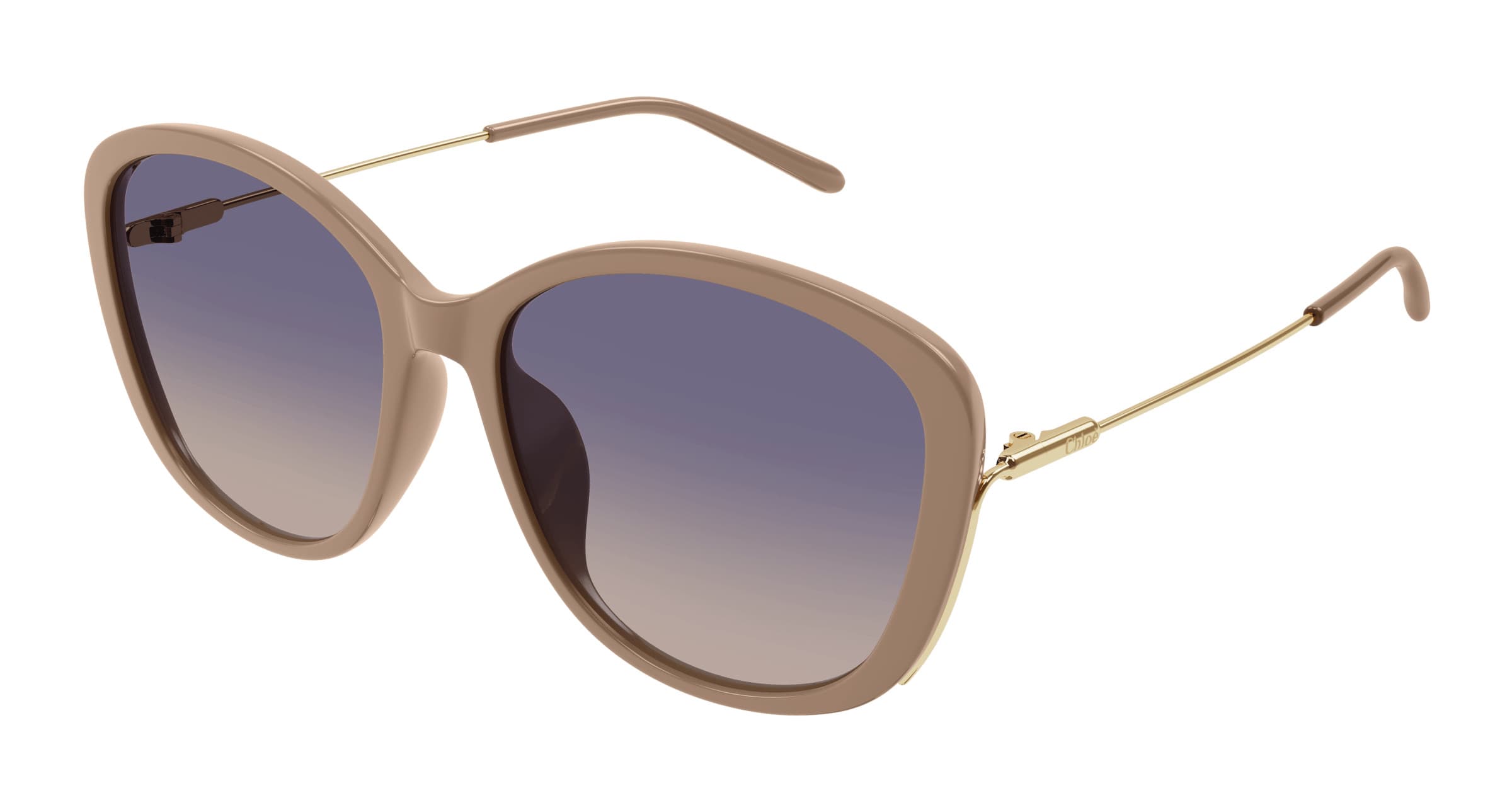 Chloé CH0175SK 003 Sunglasses Nude 59mm Women