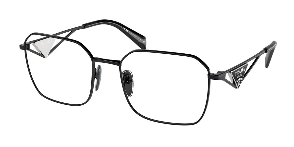 Prada VPRA51 1AB-1O1 PR A51V Eyeglasses Black 55mm Women