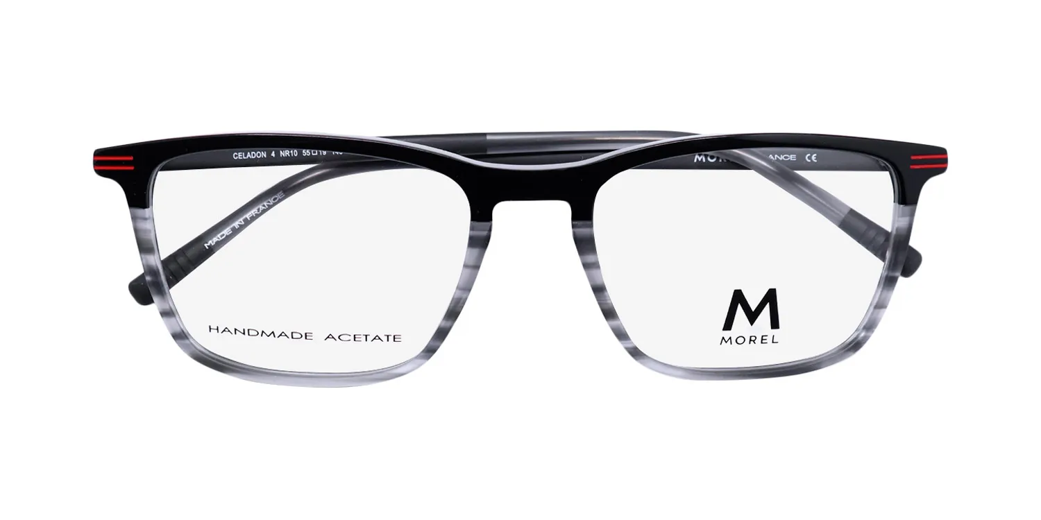 Morel Celadon 4 nr10 Eyeglasses Noir 55mm 2