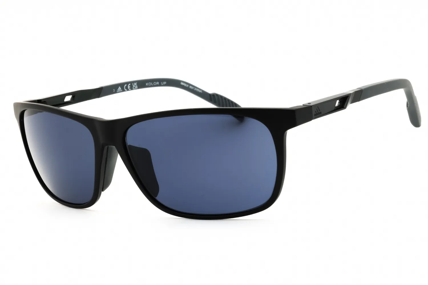 Adidas SP0061 02A Sunglasses Matte Black 62mm Men