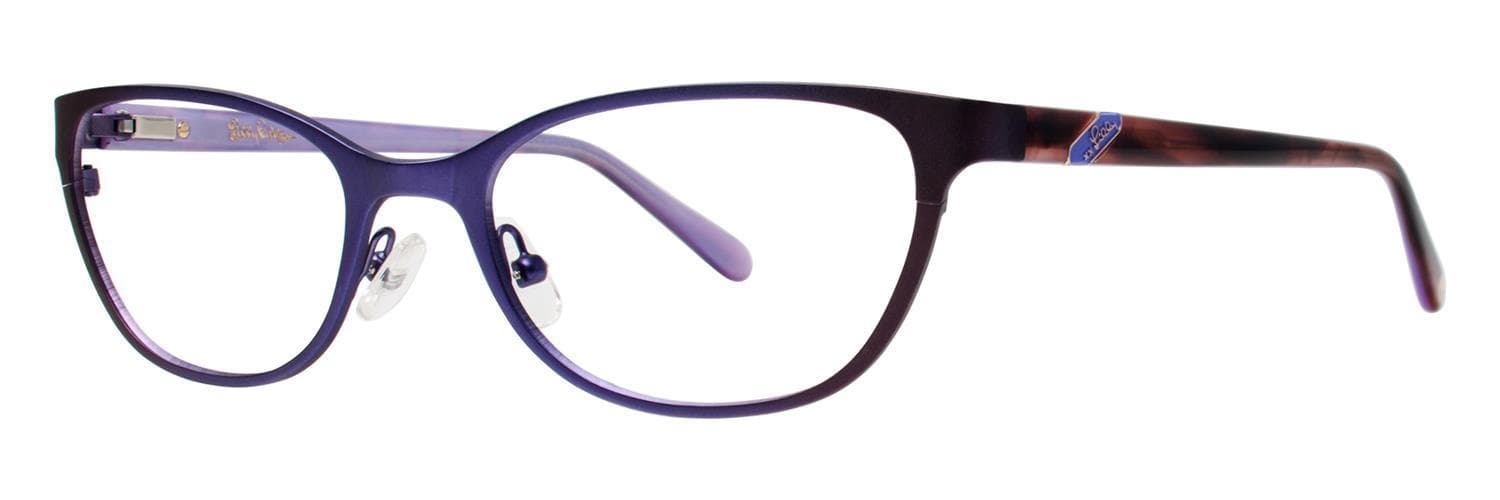 Lilly Pulitzer Hawthorne Eyeglasses Brown 50mm Women