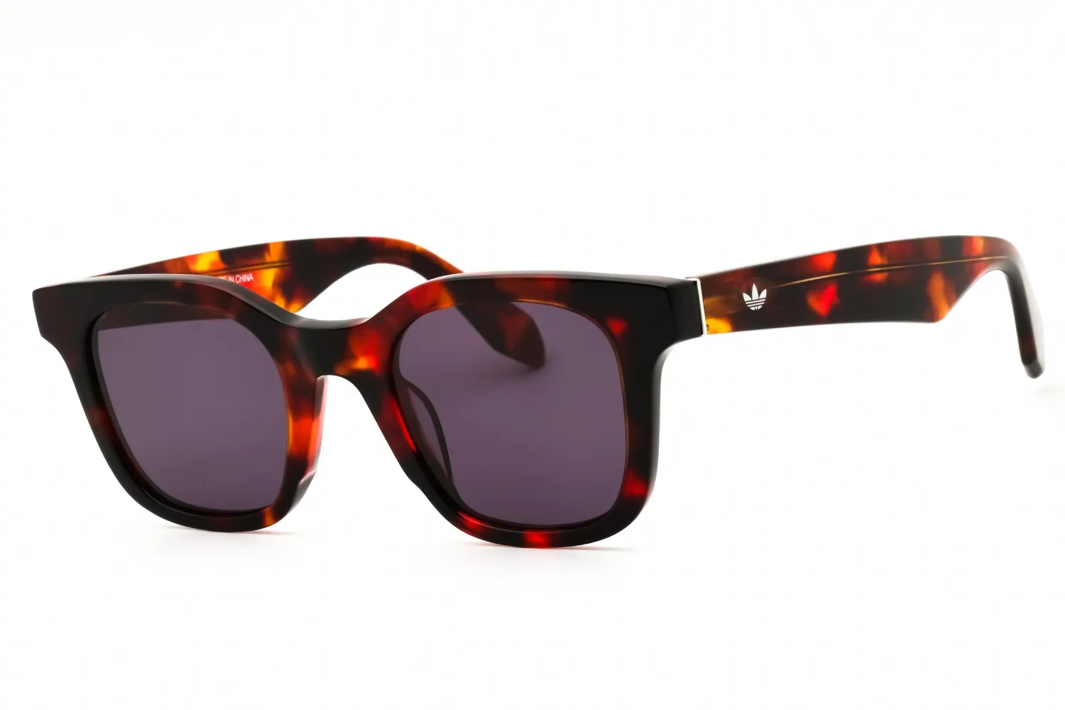 Adidas OR0109 54A Sunglasses Red Havana 47mm Unisex