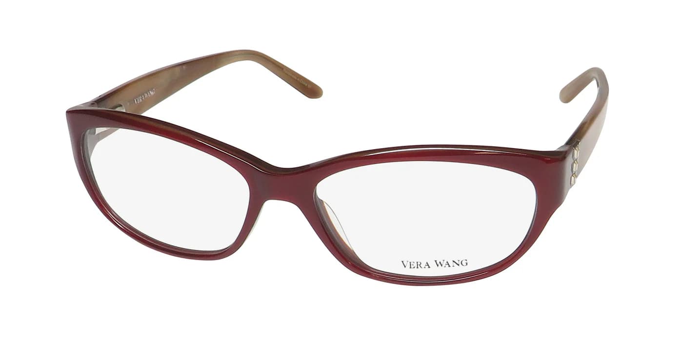 Vera Wang V903 Eyeglasses Ruby 53mm Women