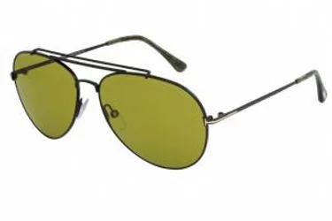 Tom Ford FT0497 01N Sunglasses Shiny Black 58mm