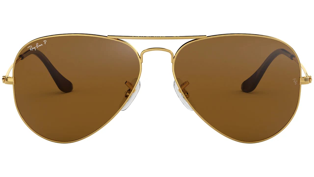 Ray-Ban RB3025 00157 Sunglasses Gold 58mm Men 2