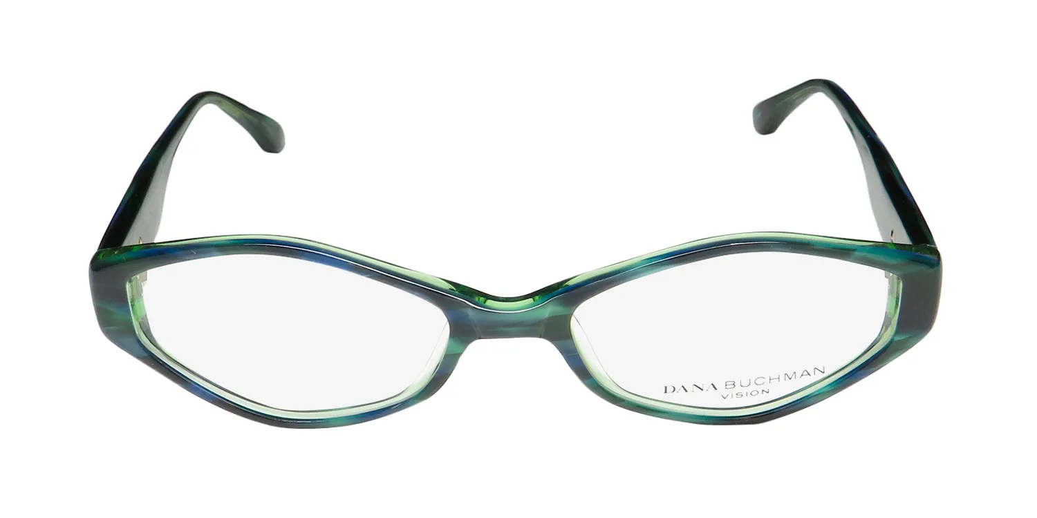 Dana Buchman Shelby aq Eyeglasses Aqua Tortoise 51mm 3