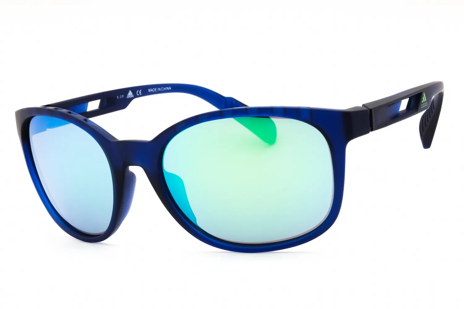 Adidas SP0011 91C Sunglasses Matte Blue 58mm Unisex