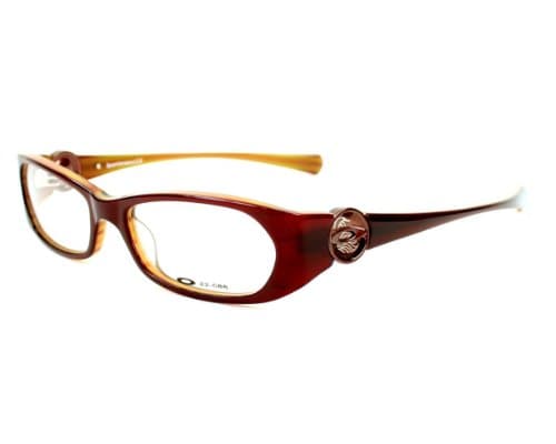 Oakley Spontaneous 2.0 Striped Plum Eyeglasses Brown 51mm Women