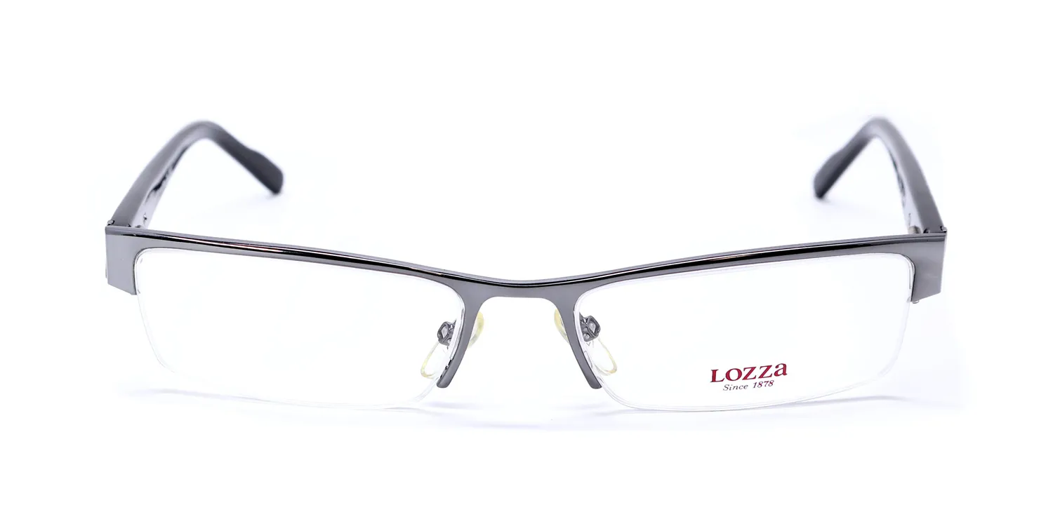 Lozza Vl2056 568l Eyeglasses Gunmetal 55mm 3