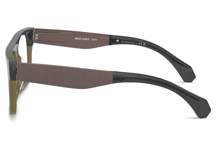 Alain Mikli A03506 003 Eyeglasses Opal Brown/grey 52mm Men 3