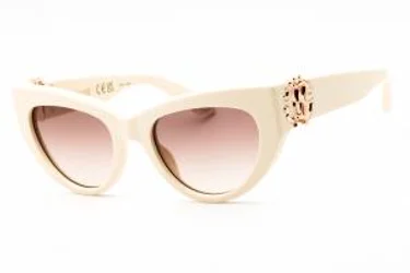 Roberto Cavalli SRC017M 09X7 Sunglasses Shiny Beige 53mm