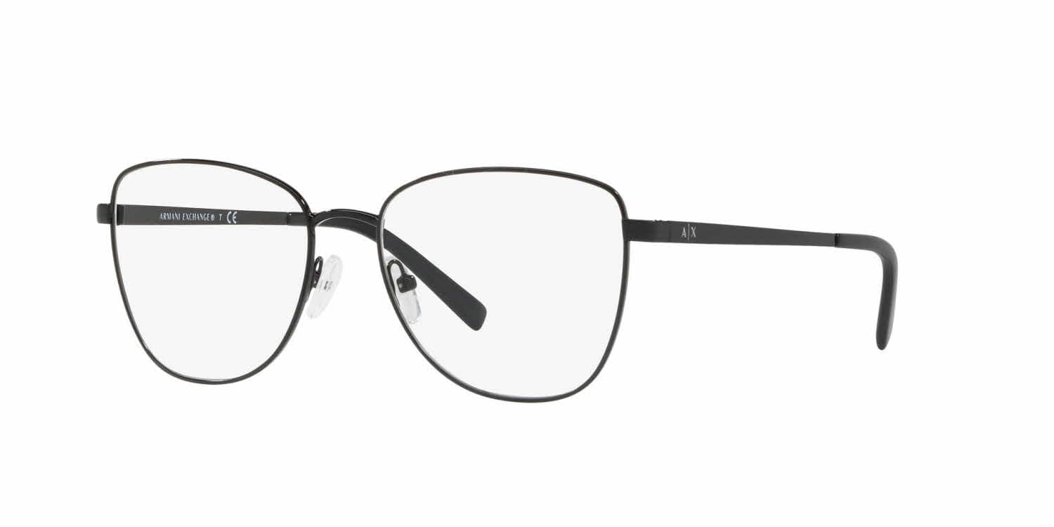 Armani Exchange AX1033 6000 Eyeglasses Black 53mm Women