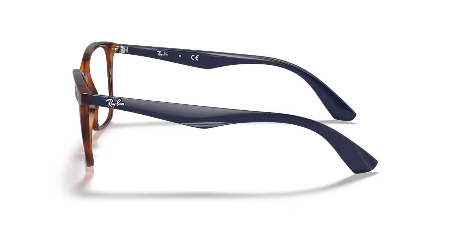 Ray-Ban RB7066 5585 Eyeglasses Light Havana 52mm Unisex 3