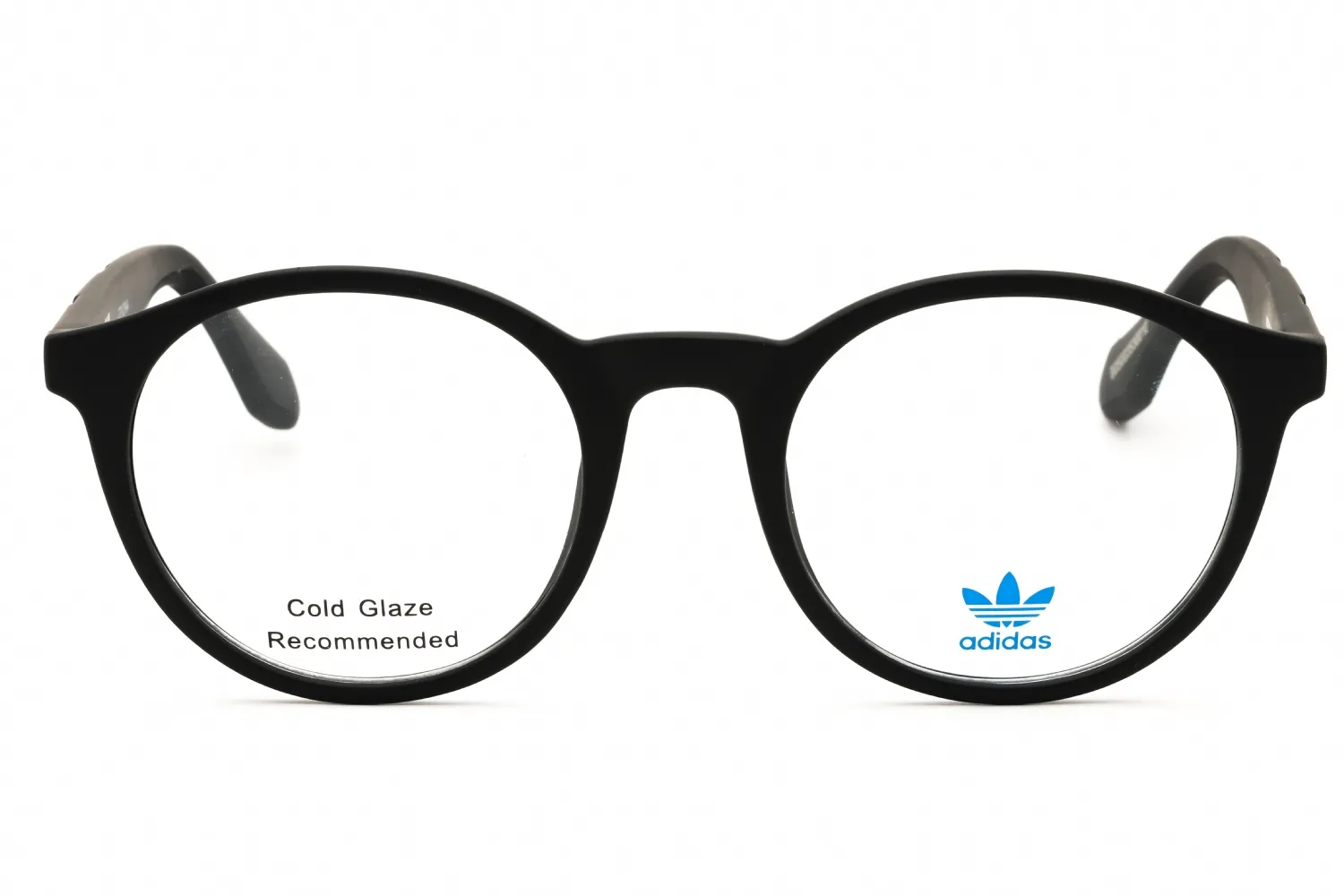 Adidas OR5075 001 Eyeglasses Shiny Black 49mm Unisex 2