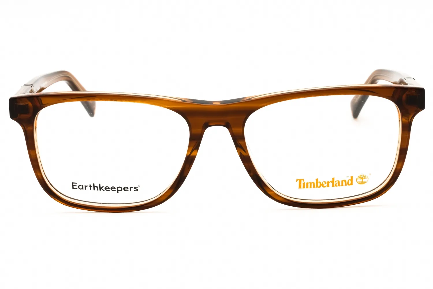 Timberland TB50022 048 Eyeglasses Shiny Dark Brown 55mm Men 2