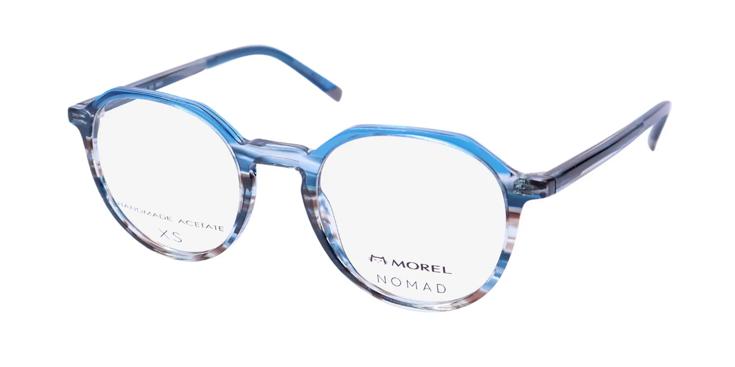 Morel Nomad 40154n bb03 Eyeglasses Blue 46mm Unisex