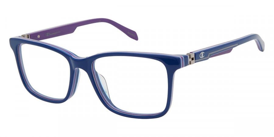 Champion EZPZ C03 Eyeglasses Blue Purple 50mm Kids