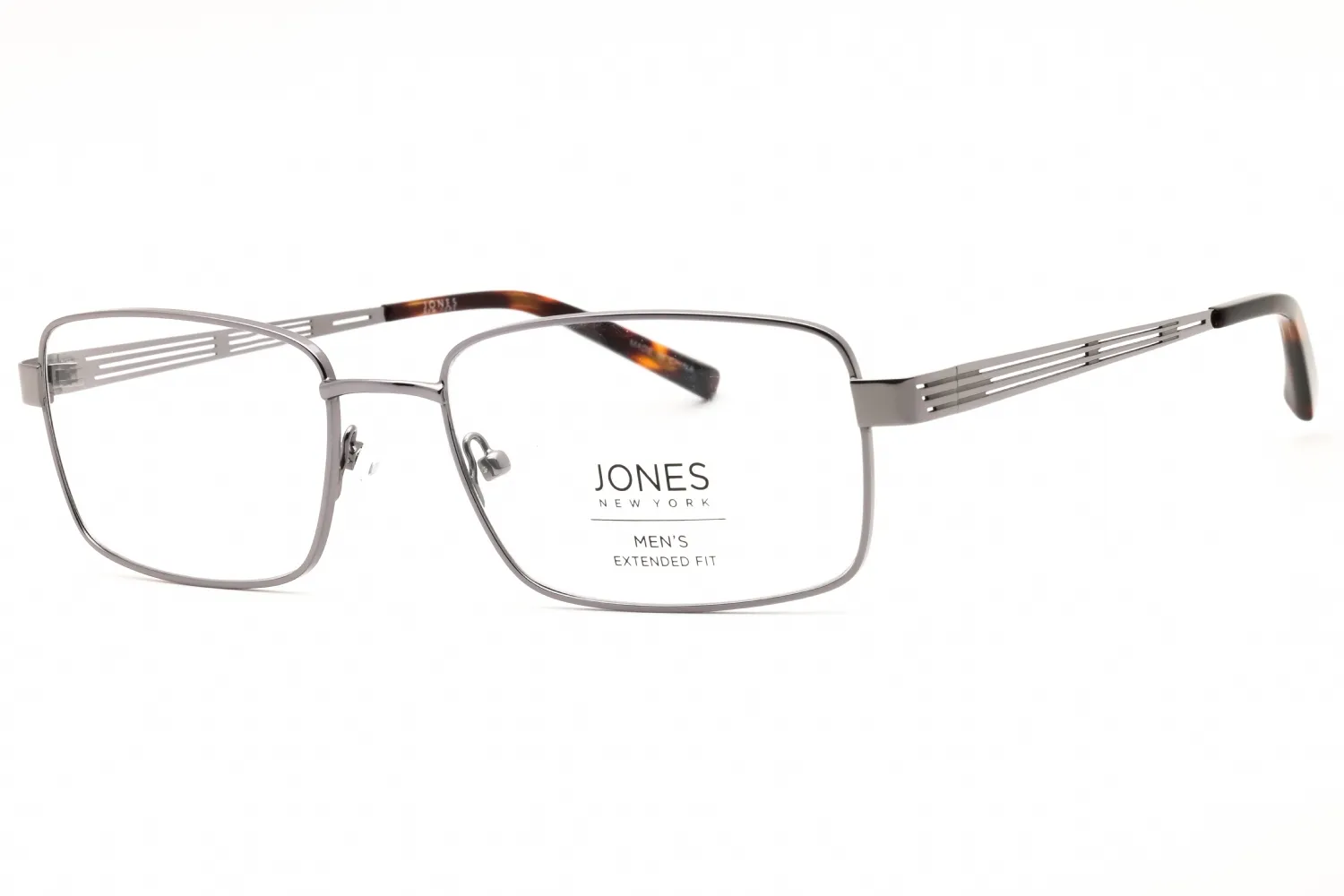 Jones New York VJOM371 0GUN Eyeglasses Gunmetal 58mm Men