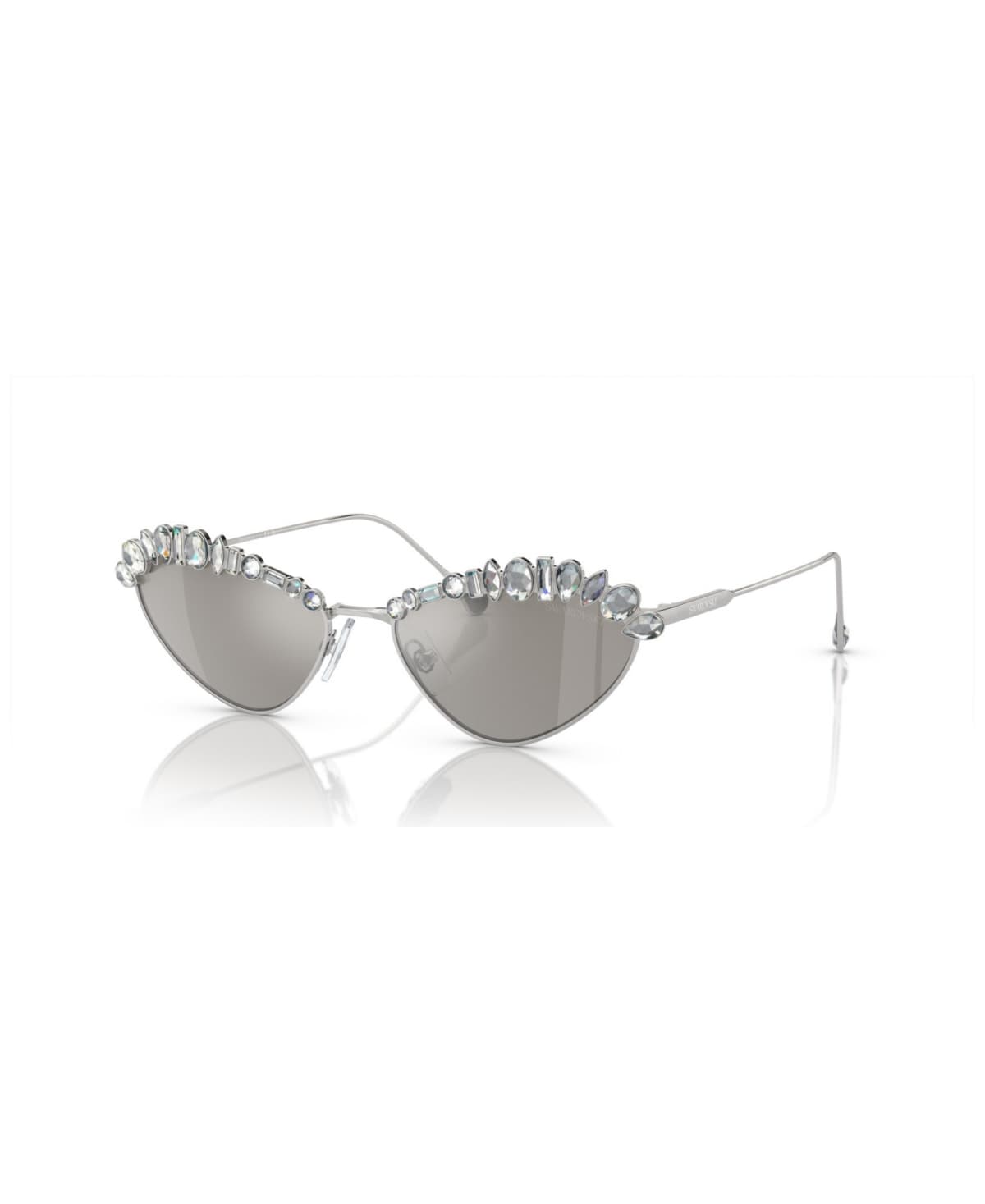 Swarovski SK7009 40016G Sunglasses Silver 140mm Women