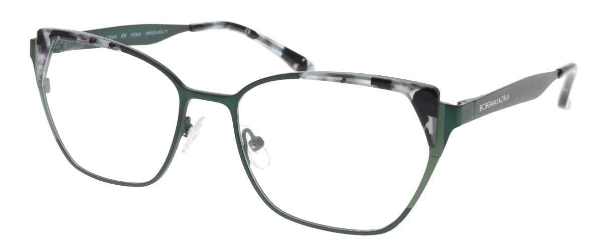 BCBGMAXAZRIA Xenia Eyeglasses Green Multi 53mm Women