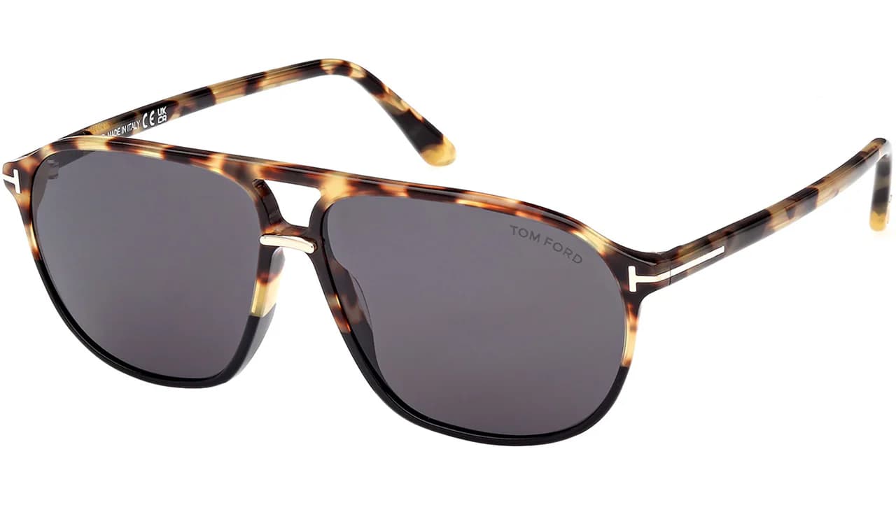 Tom Ford FT1026 05A Sunglasses Black 61mm Men