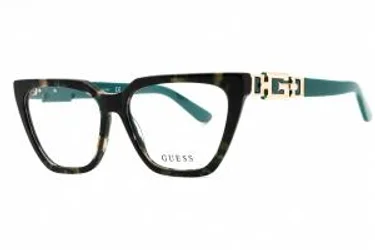 Guess GU2985 098 Eyeglasses Dark Green 54mm