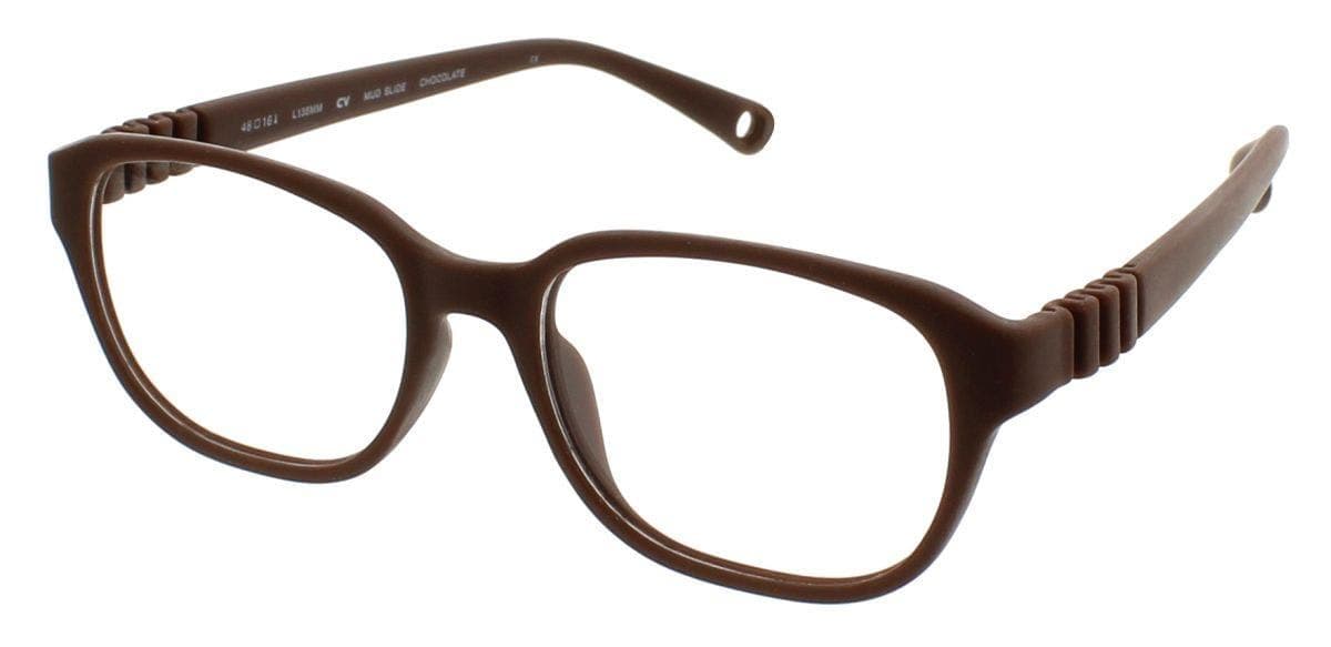 Dilli Dalli Mud Slide Eyeglasses Chocolate 48mm Kids