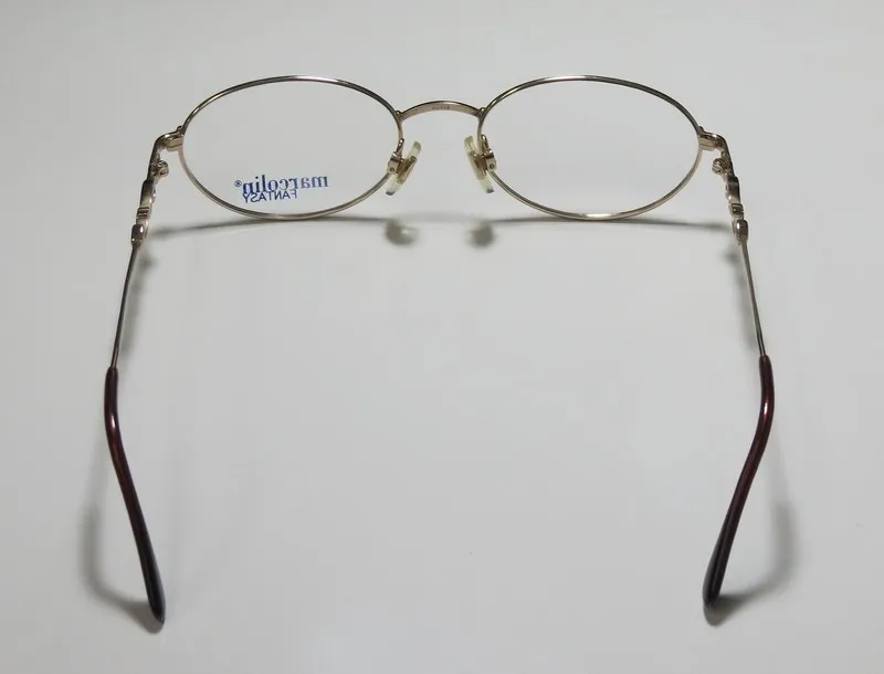 Marcolin 7191 462 Eyeglasses Shiny Gold 52mm 5