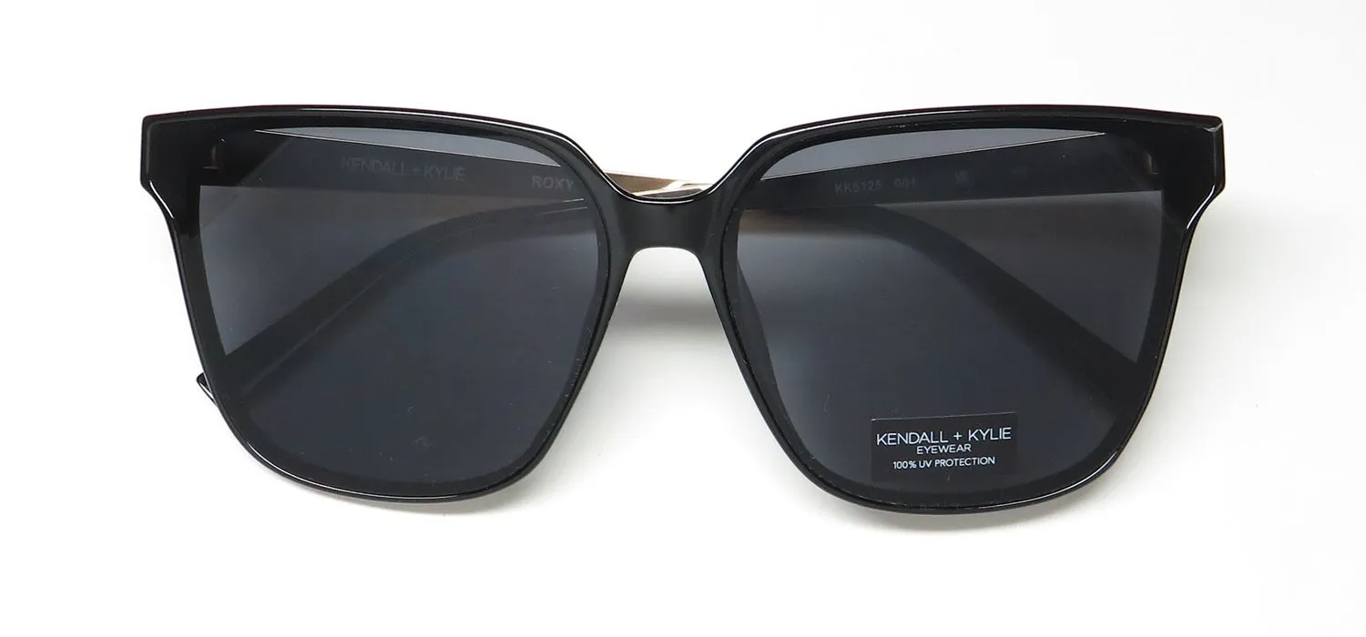 Kendall + Kylie Kk5125 Roxy 001 Sunglasses Black 66mm 2
