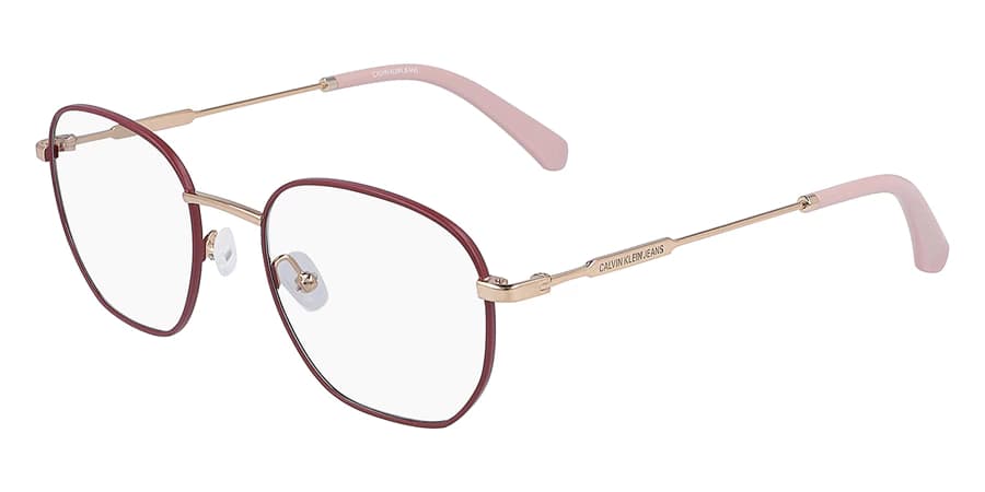 Calvin Klein CKJ20101 645 Eyeglasses Satin Berry 50mm Women