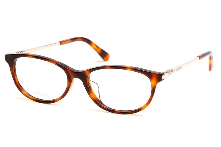 Swarovski SK5294D 052 Eyeglasses Dark Havana 53mm Women