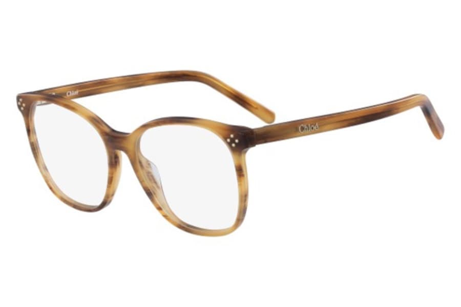 Chloé CE2713 282 Eyeglasses Striped Brown 54mm Women