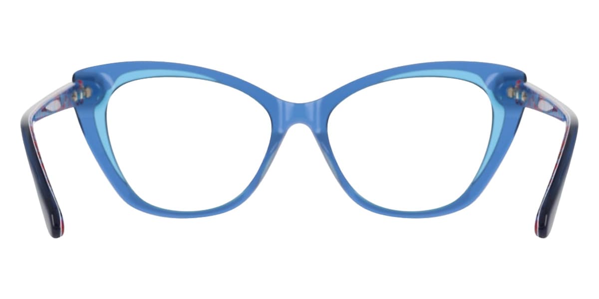 Draper James DJ5066 400 Eyeglasses Blue Crystal 54mm Women 4