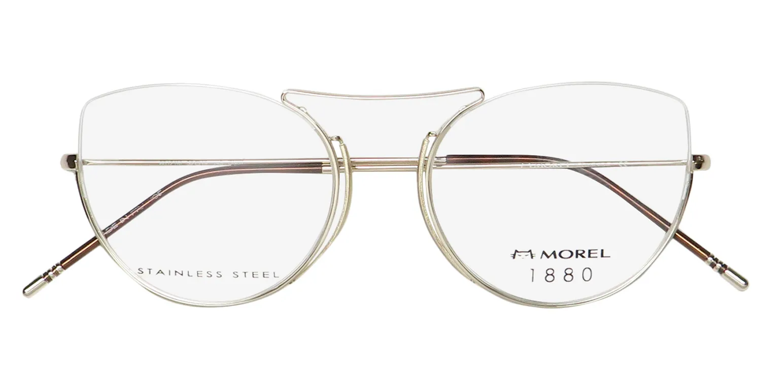 Morel 1880 60121m dn07 Eyeglasses Yellow Gold 52mm 2