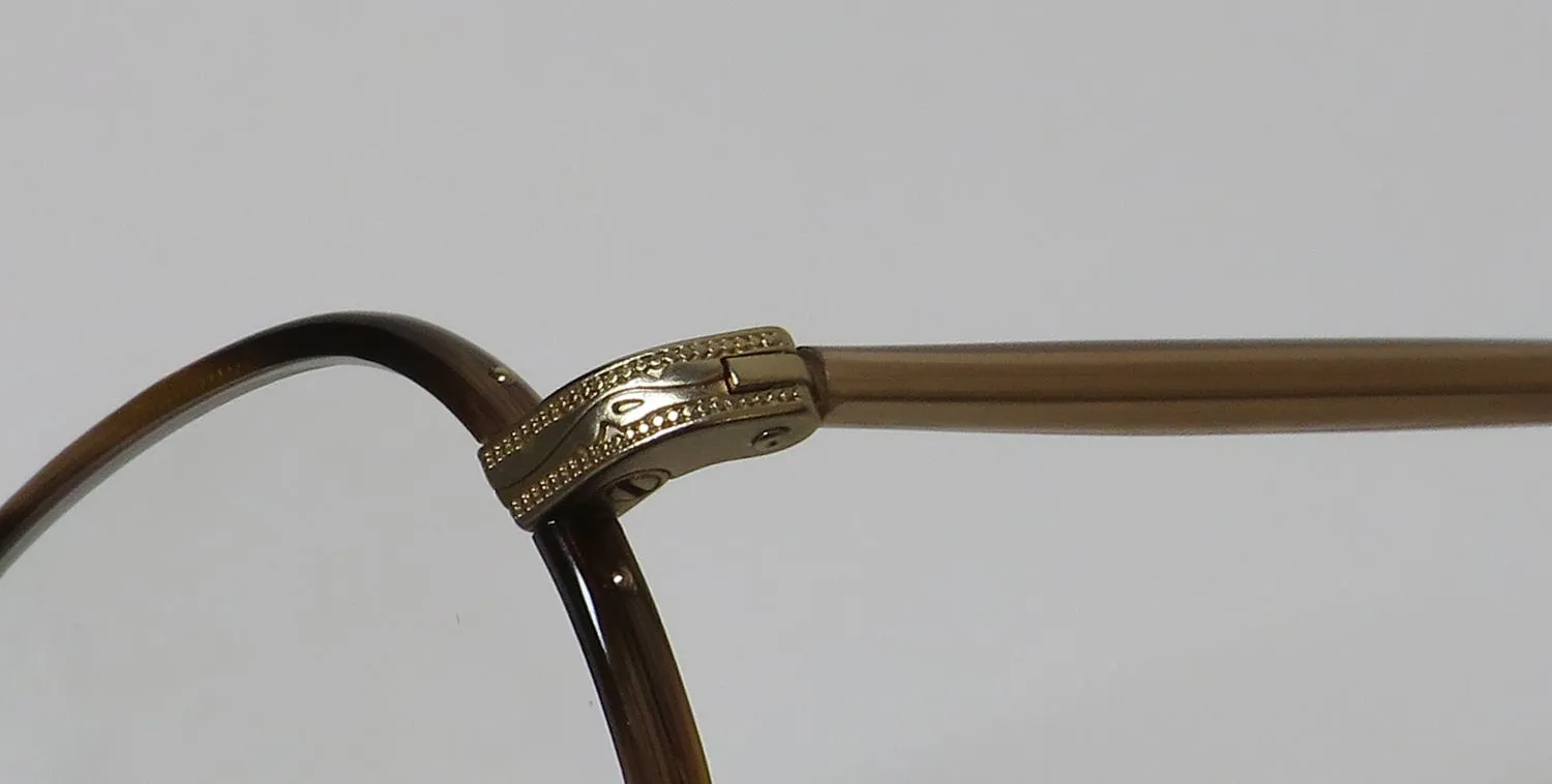 Garrett Leight Wiltern Blue Light Technology db-mg-al Eyeglasses Demi Blonde 46mm Unisex 6