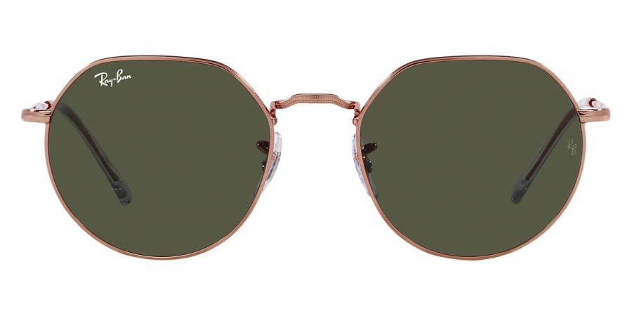 Ray-Ban RB3565 JACK 9202/31 Sunglasses Gold 55mm Unisex 2