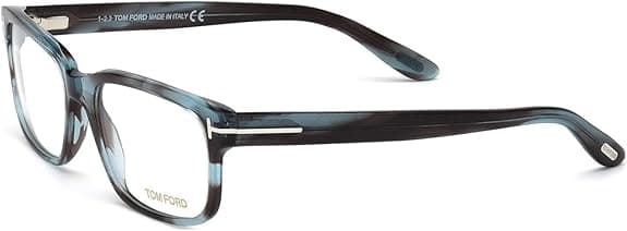 Tom Ford FT5313 086 Eyeglasses Havana Turquoise 55mm Men 2