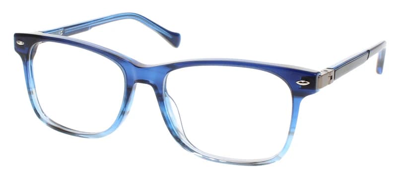 Demi+Dash Chase Eyeglasses Blue Fade 50mm Kids