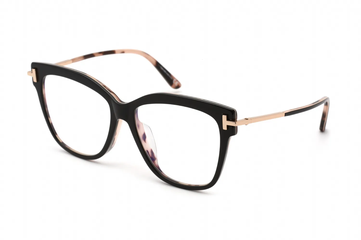 Tom Ford FT5704-F-B 005 Eyeglasses Black 54mm Women