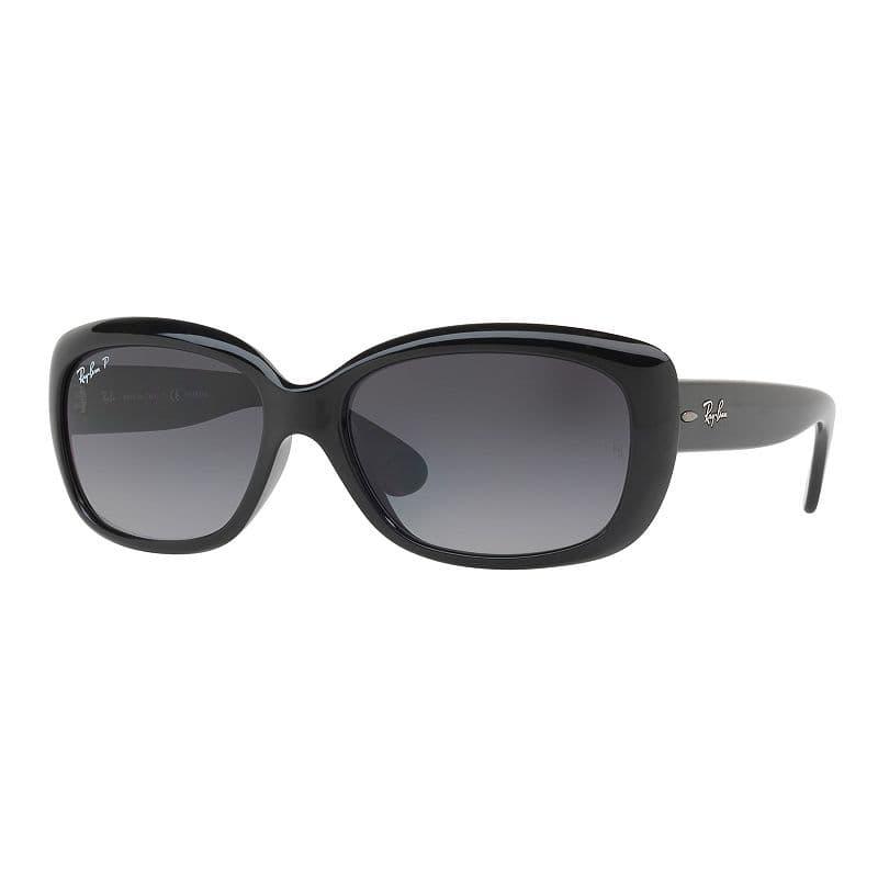 Ray-Ban RB4101 JACKIE OHH 601/T3 RB4101 Sunglasses Black 130mm Women